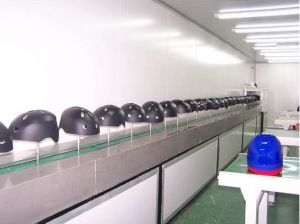摩托車、電動(dòng)車頭盔噴漆線工藝